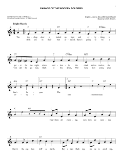 Parade Of The Wooden Soldiers von Léon Jessel (Download) 