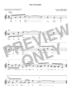 Peg O' My Heart von Fred Fisher (Download) 