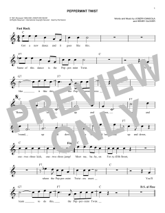 Peppermint Twist von Joey Dee & The Starliters (Download) 