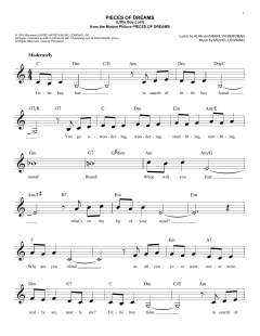 Pieces Of Dreams von Alan Bergman (Download) 