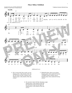 Polly Wolly Doodle (Download) 