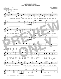 Puttin' On The Ritz von Irving Berlin (Download) 