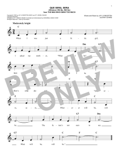 Que Sera, Sera von Doris Day (Download) 