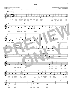 Rain von The Beatles (Download) 