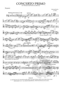 Concerto Primo von Richard Zettler 