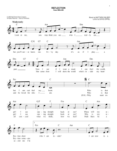 Reflection von Christina Aguilera (Download) 