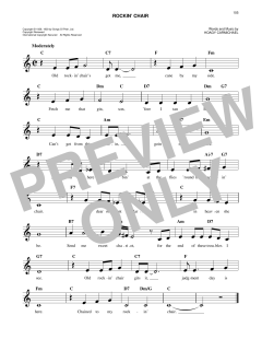 Rockin' Chair von Hoagy Carmichael (Download) 