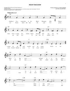 Rocky Raccoon von The Beatles (Download) 