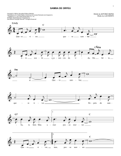 Samba De Orfeu von Antonio Maria (Download) 