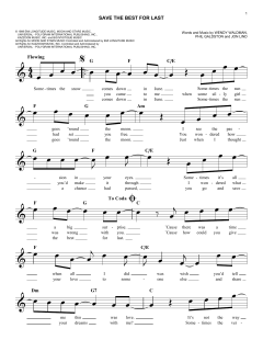 Save The Best For Last von Vanessa Williams (Download) 