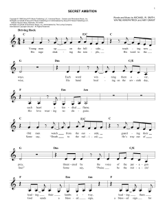 Secret Ambition von Michael W. Smith (Download) 