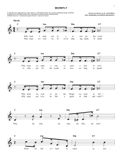 Secretly von Jimmie Rodgers (Download) 