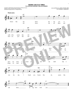 Seems Like Old Times von John Jacob Loeb (Download) 