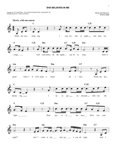 She Believes In Me von Kenny Rogers (Download) 