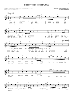 She Don't Know She's Beautiful von Sammy Kershaw (Download) 