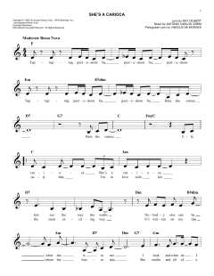 She's A Carioca von Ray Gilbert (Download) 