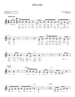 She's A Lady von Paul Anka (Download) 