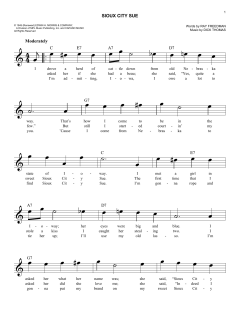 Sioux City Sue von Dick Thomas (Download) 