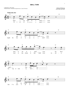 Small Town von John Mellencamp (Download) 