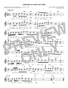 Sometimes He Calms The Storm von Kevin Stokes (Download) 