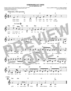 Somewhere Out There von Barry Mann (Download) 