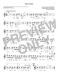 Song Of Hope von The Robbie Seay Band (Download) 