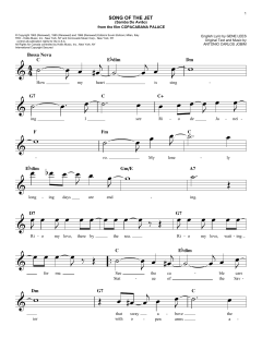 Song Of The Jet von Gene Lees (Download) 