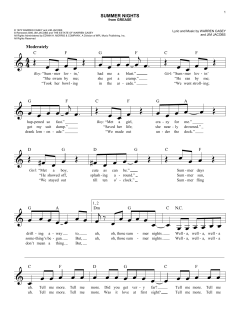 Summer Nights von Jim Jacobs (Download) 