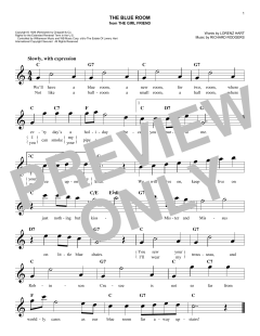 The Blue Room von Richard Rodgers (Download) 