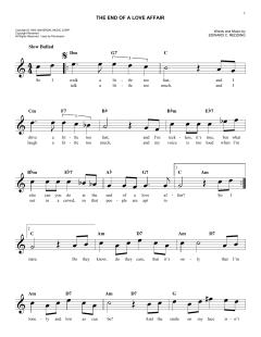 The End Of A Love Affair von Frank Sinatra (Download) 