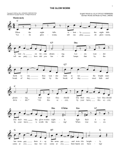 The Glow Worm von Lilla Cayley Robinson (Download) 