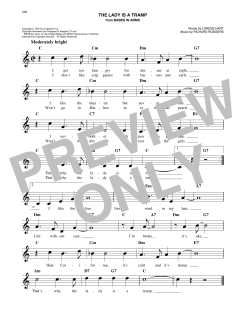 The Lady Is A Tramp von Richard Rodgers (Download) 