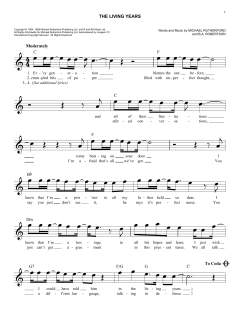 The Living Years von Michael Rutherford (Download) 