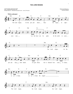 The Lord Reigns von Klaus Kuehn (Download) 