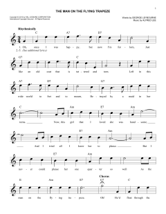 The Man On The Flying Trapeze von Alfred Lee (Download) 