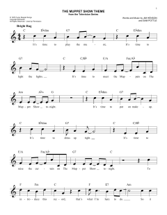 The Muppet Show Theme von Jim Henson (Download) 
