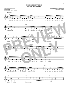 The Siamese Cat Song von Peggy Lee (Download) 