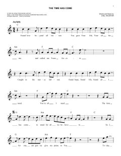 The Time Has Come von Hillsong United (Download) 