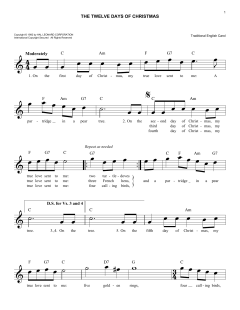 The Twelve Days Of Christmas (Download) 