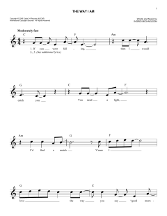 The Way I Am von Ingrid Michaelson (Download) 