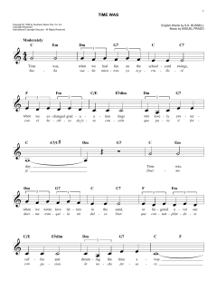 Time Was von Miguel Prado (Download) 