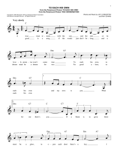 To Each His Own von Monty Alexander (Download) 