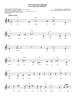 Too Close For Comfort von George Weiss (Download) 