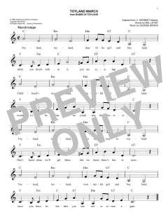 Toyland March von Mel Leven (Download) 