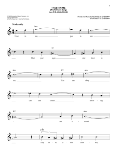 Trust In Me von Robert Bernard Sherman (Download) 