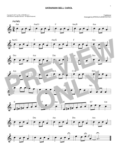 Ukrainian Bell Carol von Mykola Leontovych (Download) 
