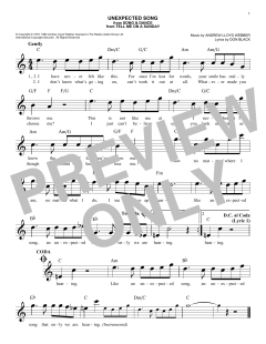 Unexpected Song von Bernadette Peters (Download) 