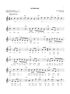 Uptown Girl von Billy Joel (Download) 