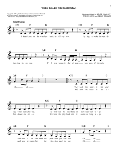 Video Killed The Radio Star von The Buggles (Download) 