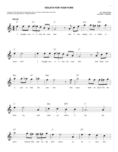 Violets For Your Furs von Frank Sinatra (Download) 